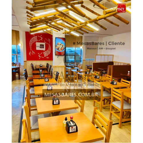 MesasBares | Cliente -  Suysei Restaurante Japonês - Manaus - AM